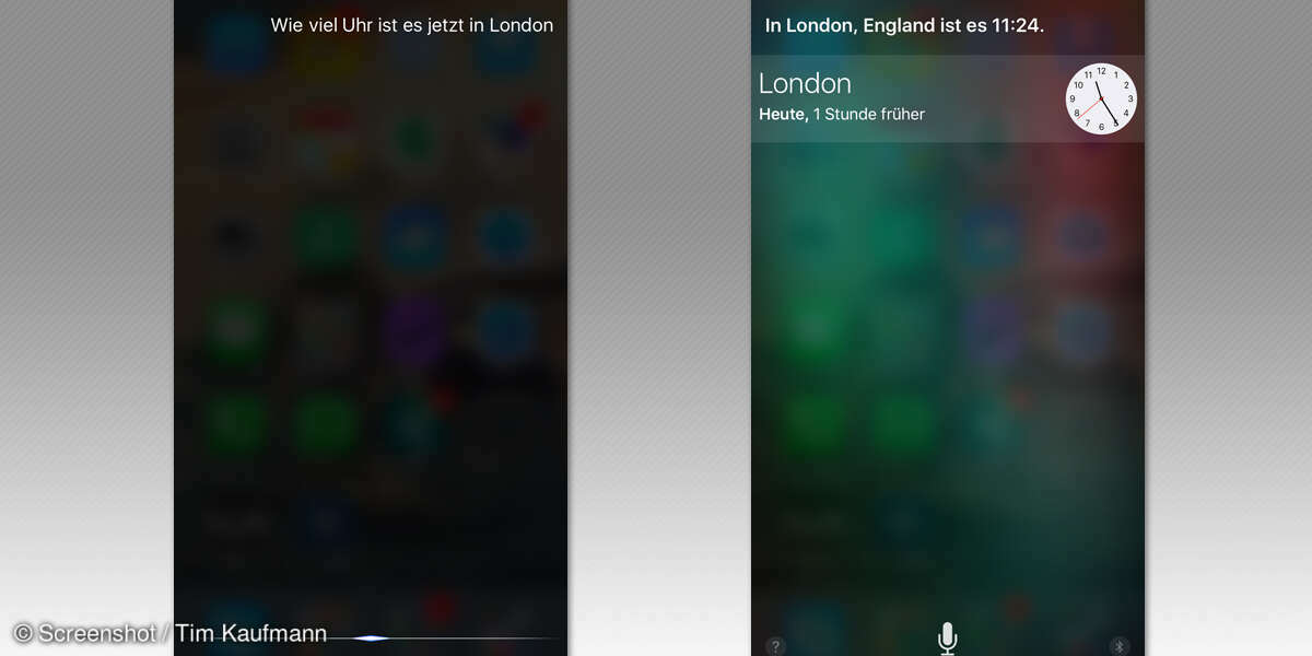 Siri-Funktionen