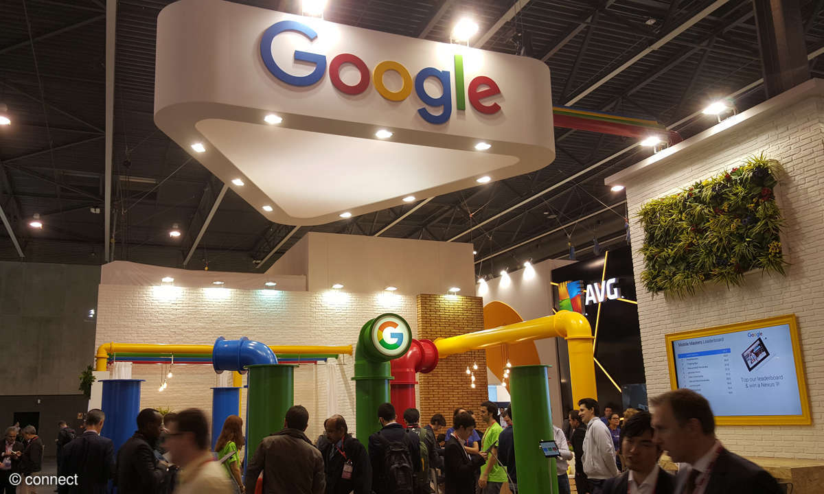 MWC 2016: Google Stand