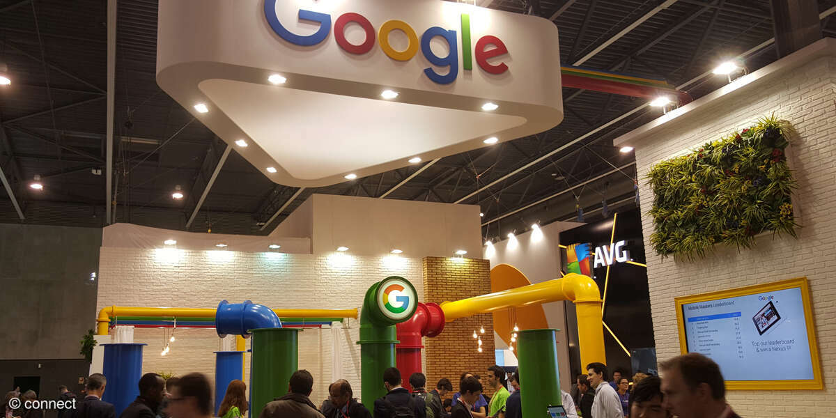 MWC 2016: Google Stand