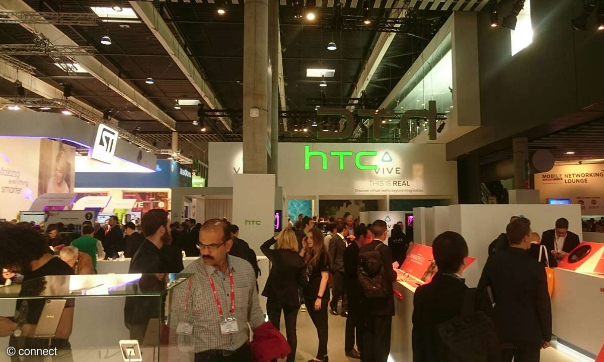 MWC 2016: HTC Stand