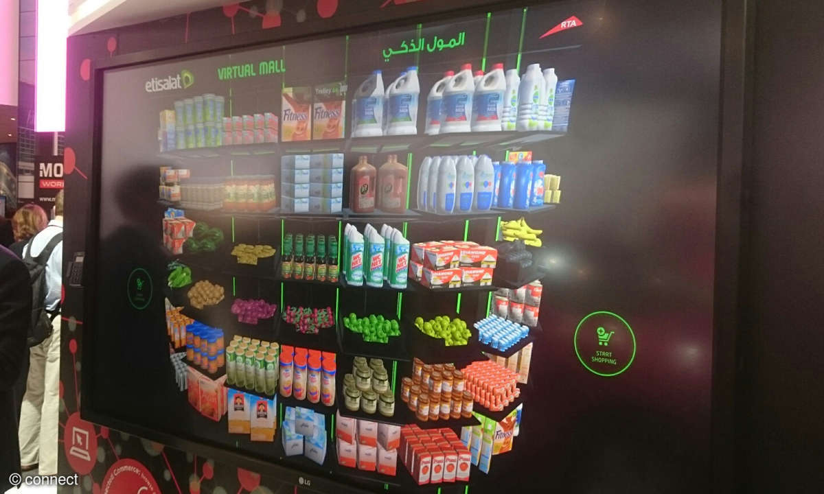 Virtueller Supermarkt