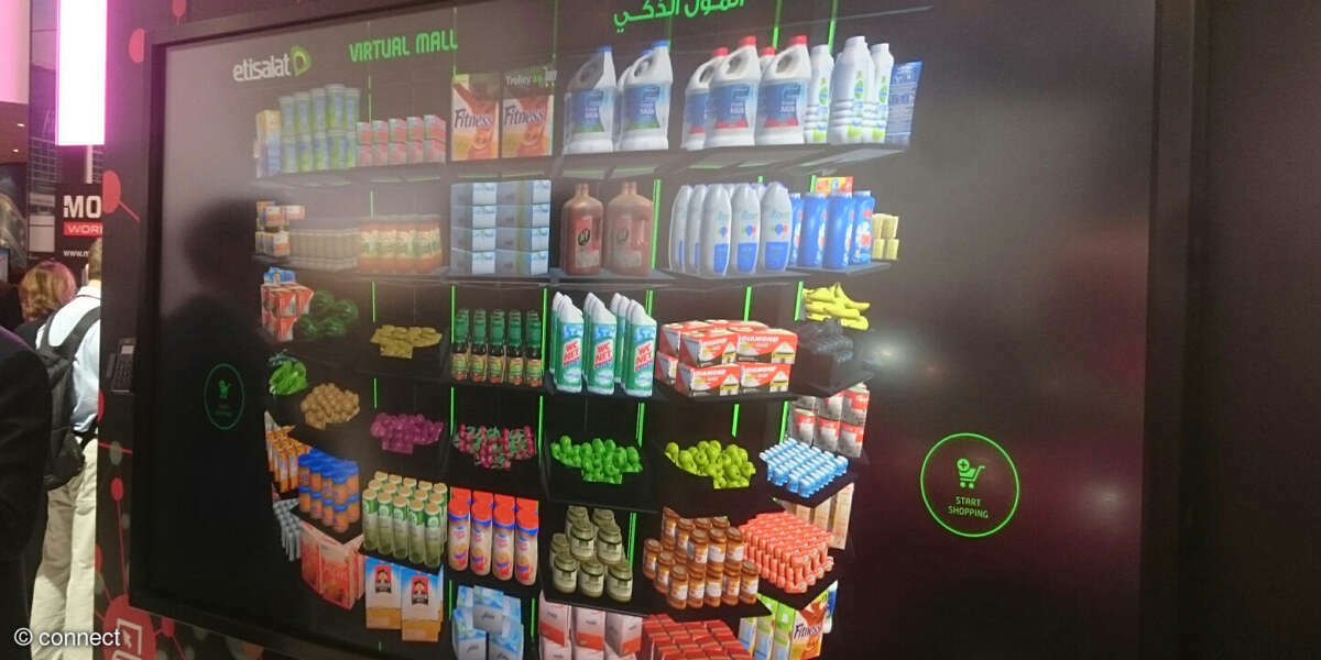Virtueller Supermarkt