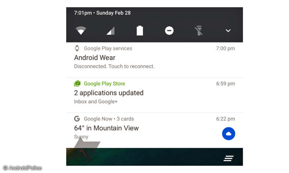 Android N Mockup
