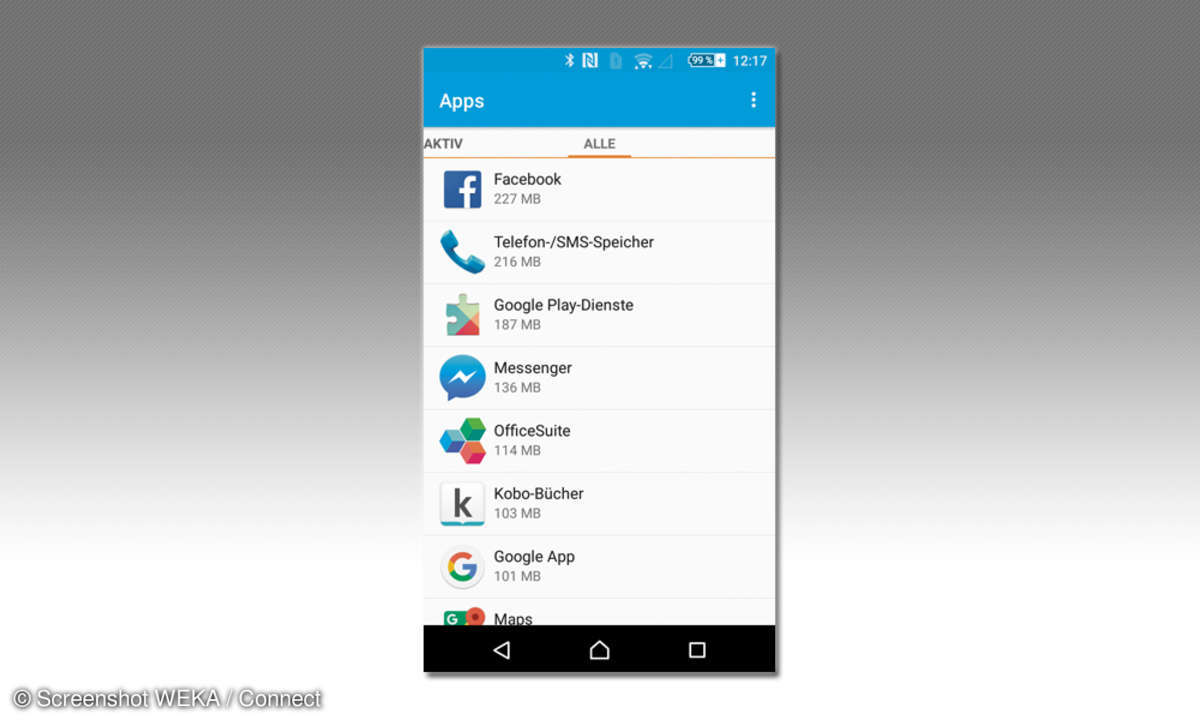 Android Apps deinstallieren