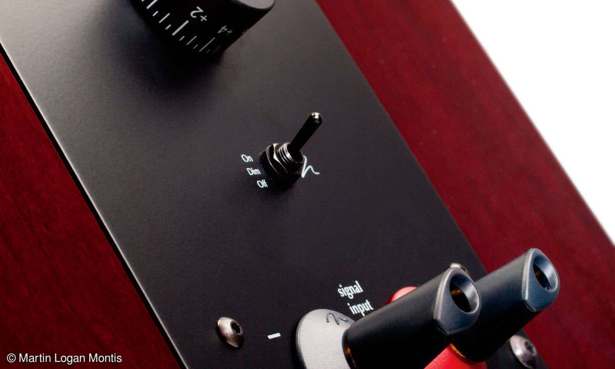 Martin Logan Montis Lichtschalter