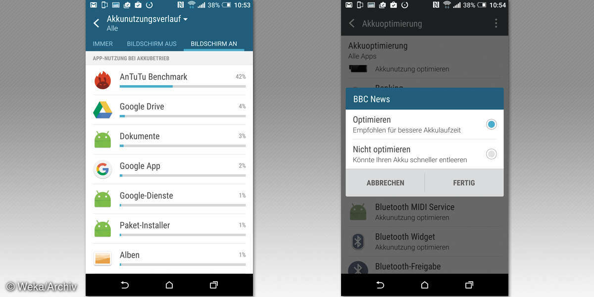 Screenshot: Stromfresser finden