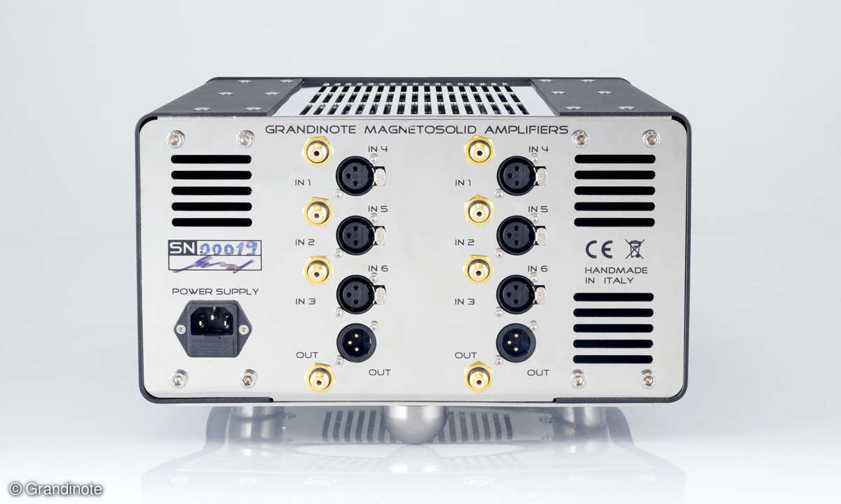 Grandinote XLR Eingänge