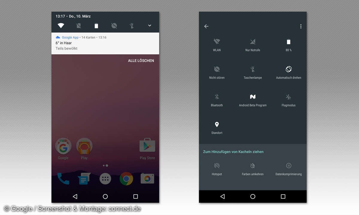 Android N Beta - Screenshots