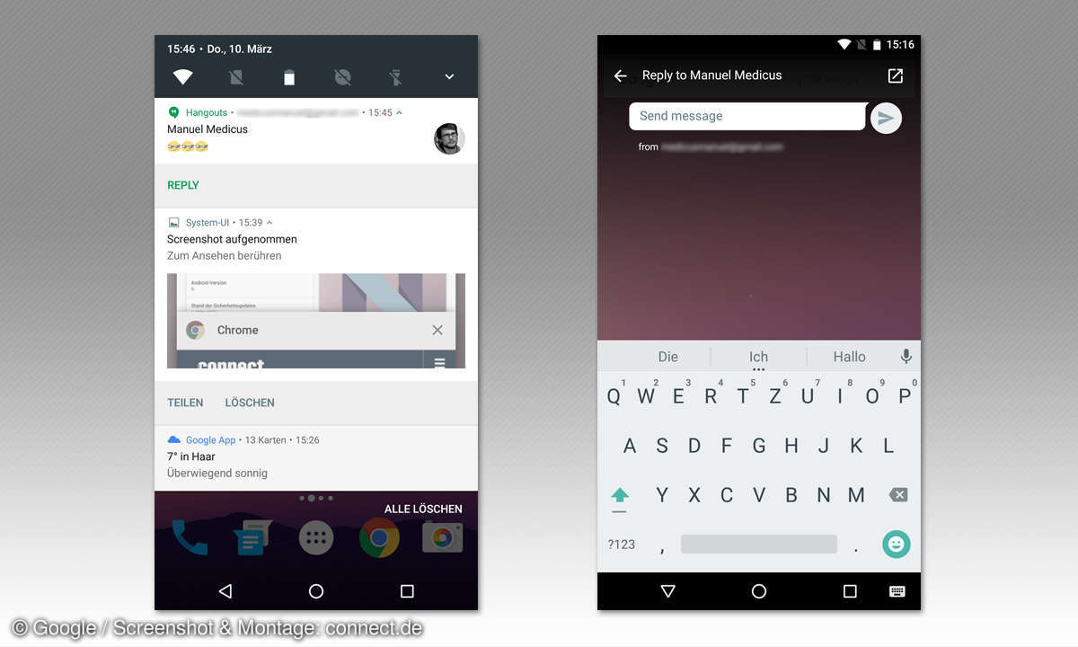 Android N Beta - Screenshots