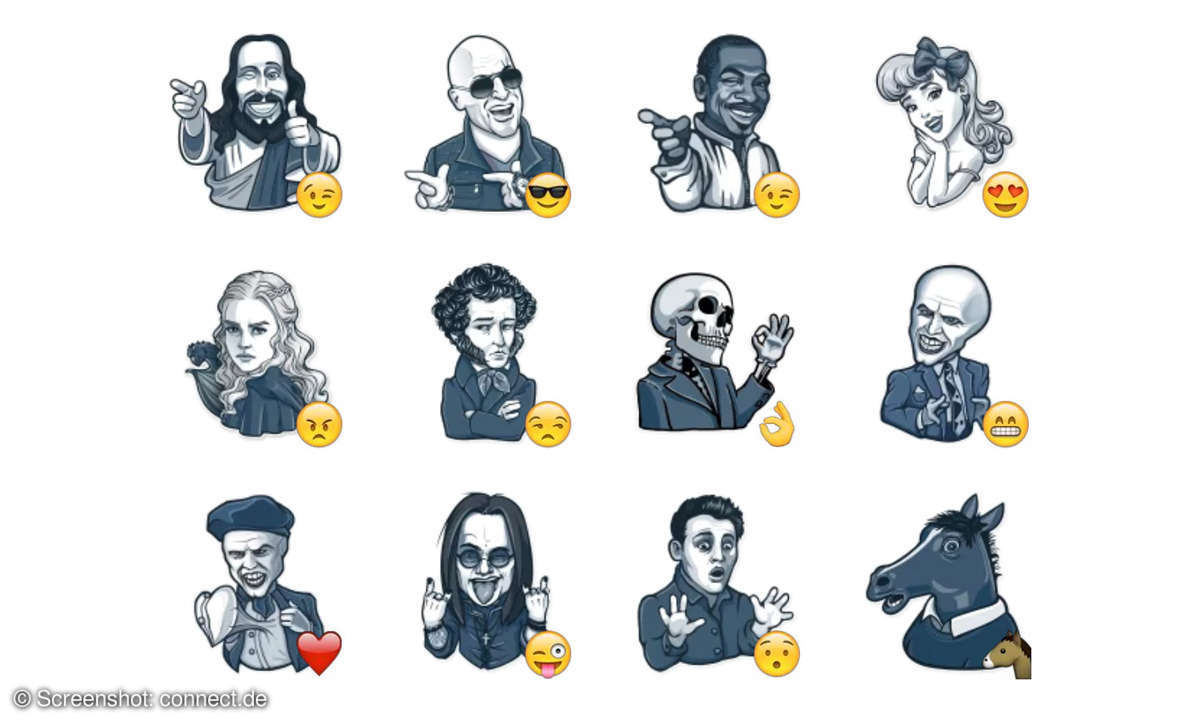 Famous Characters - Telegram Sticker