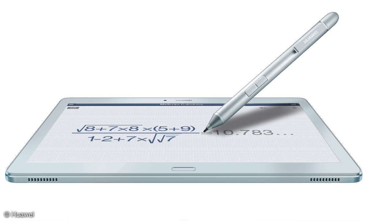Das Huawei Mediapad M2 10.0 mit M-Pen.