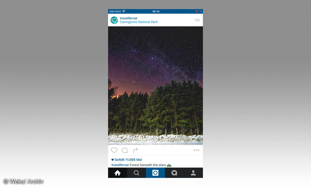 Instagram Screenshot