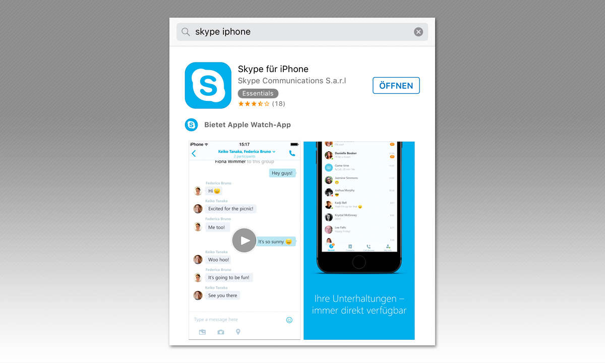 Skype Screenshot