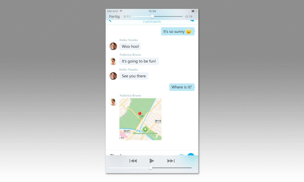 Skype Screenshot