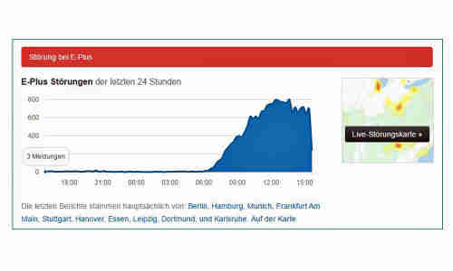 Massive Netzstorungen Bei E Plus Aldi Talk Base Blau Simyo Connect