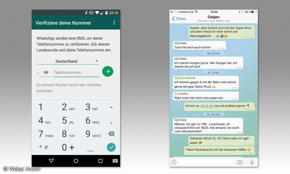 Whatsapp Screenshots