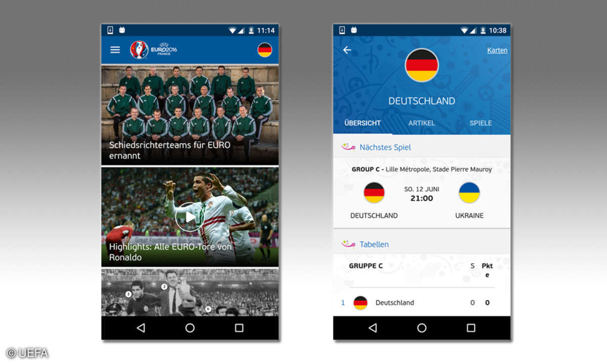 UEFA EURO 2016 Official App