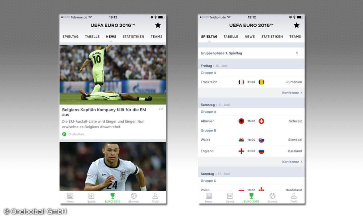 Onefootball adidas & EURO 2016