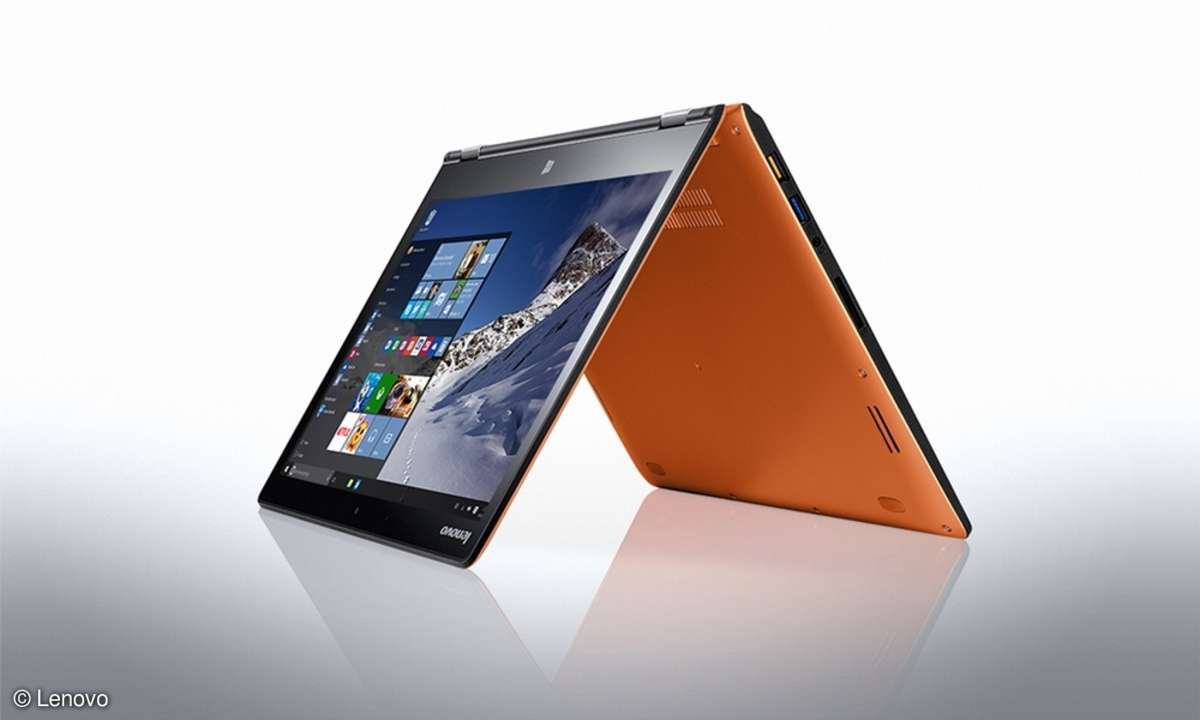 Lenovo Yoga Orange Skype