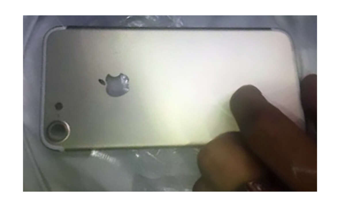 iPhone 7 Rückseite - geleaktes Foto