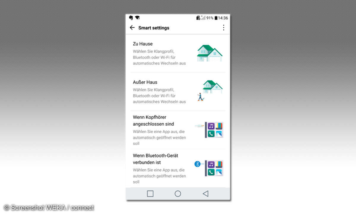 LG Electronics Smart Settings