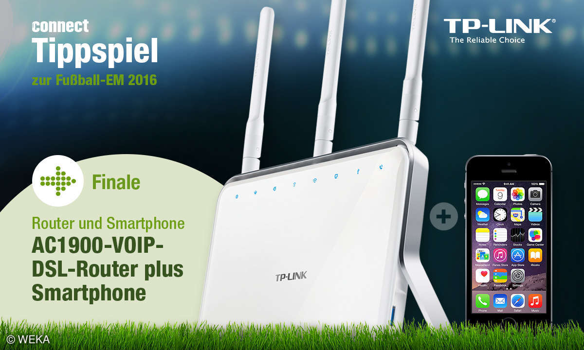 AC1900-VoIP-WLAN-DSL-Router von TP-Link