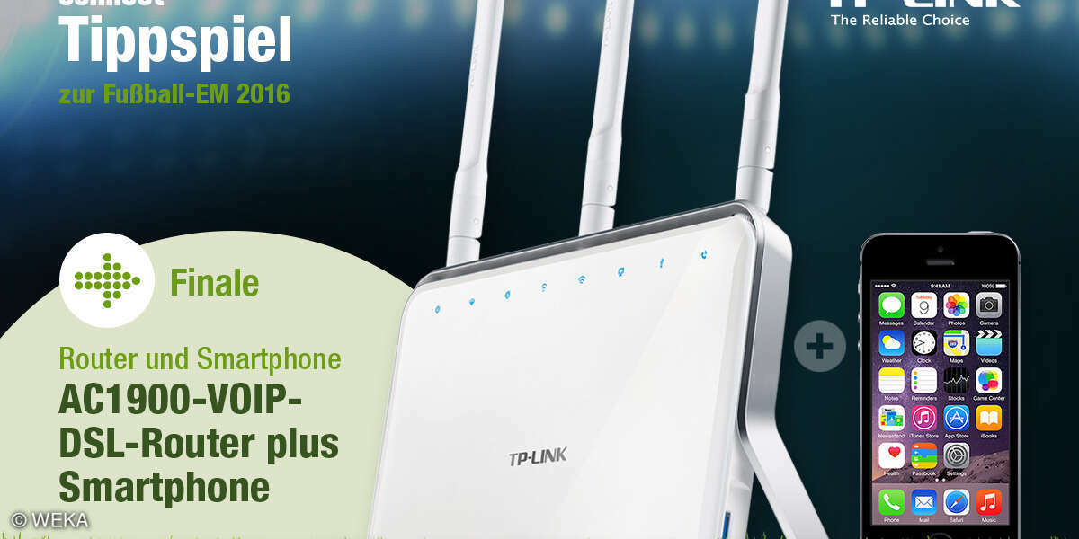 AC1900-VoIP-WLAN-DSL-Router von TP-Link