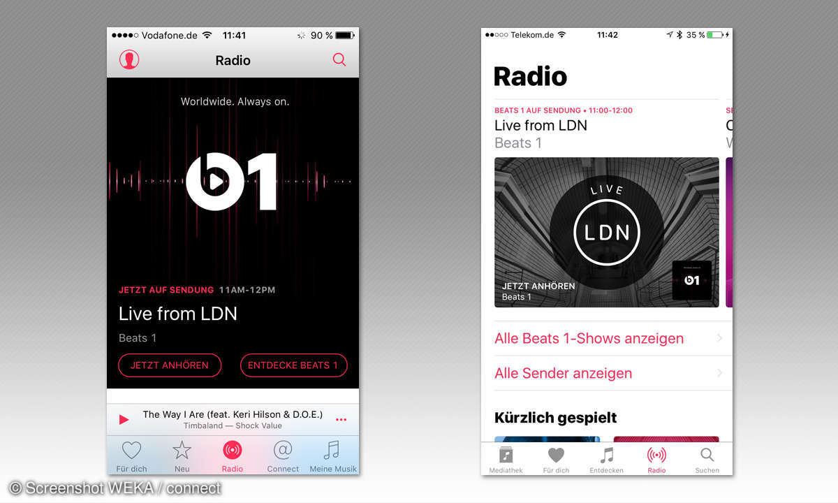iOS 10 Musik App