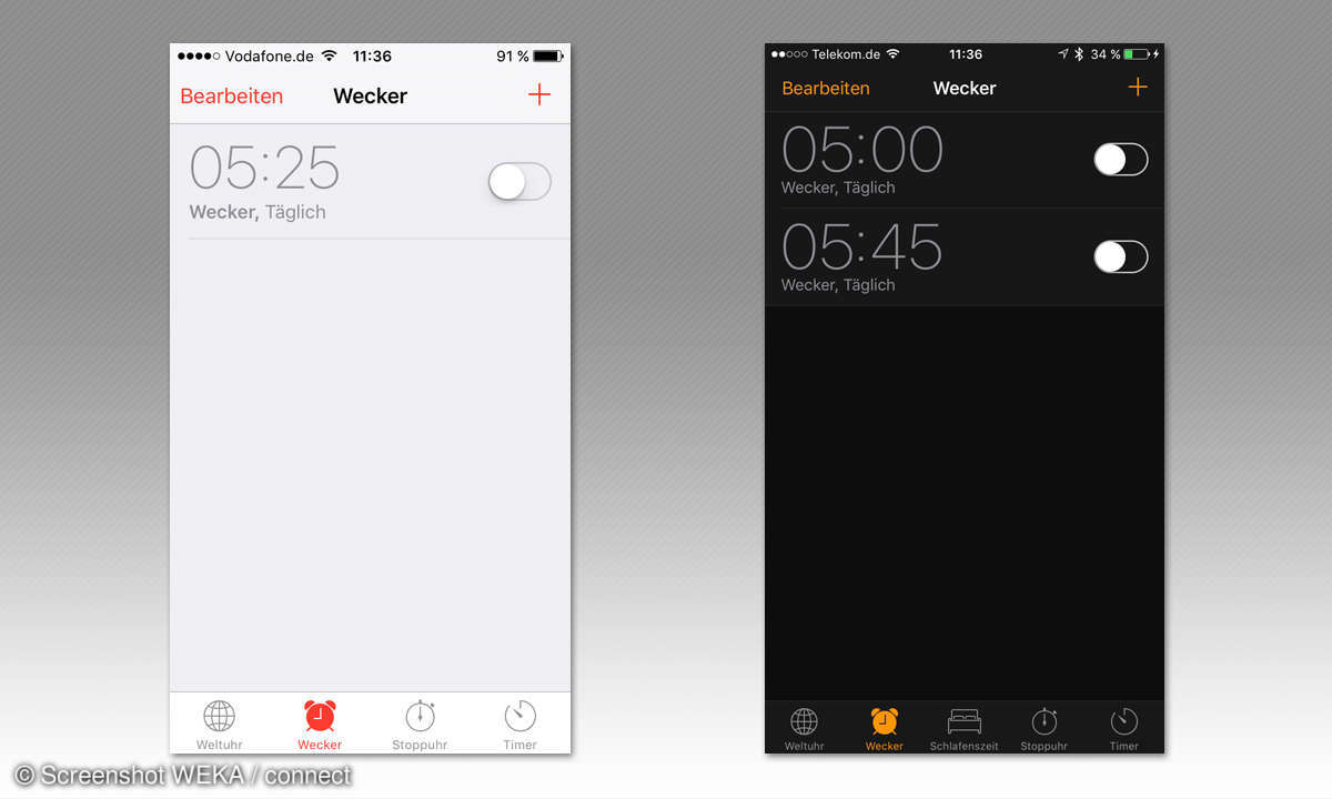 iOS 10 Wecker