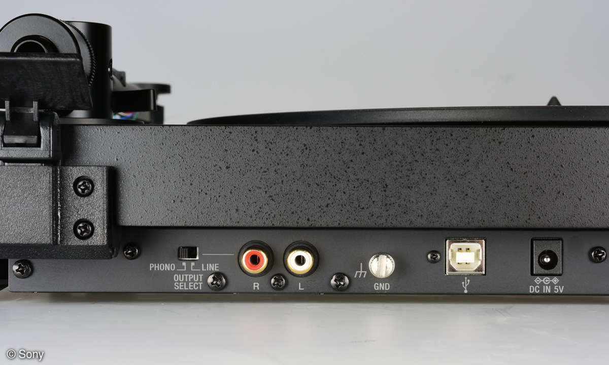 Sony PS-HX 500 Anschlüsse