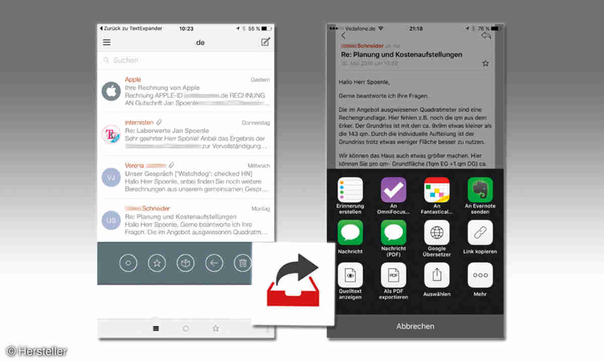 E Mail App Dispatch Im Test Connect