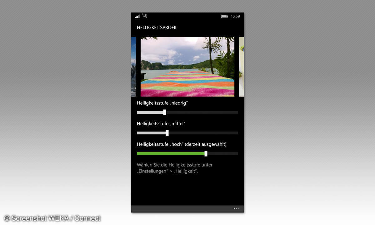 Microsoft Display-Feineinstellungen