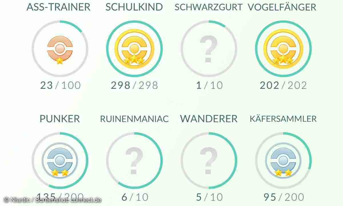 Pokemon Go Medaillen Alle Erfolge Erklart Connect