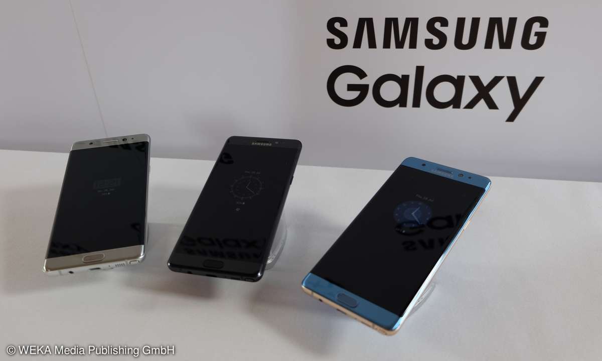 Samsung Galaxy Note 7 - Farbvarianten