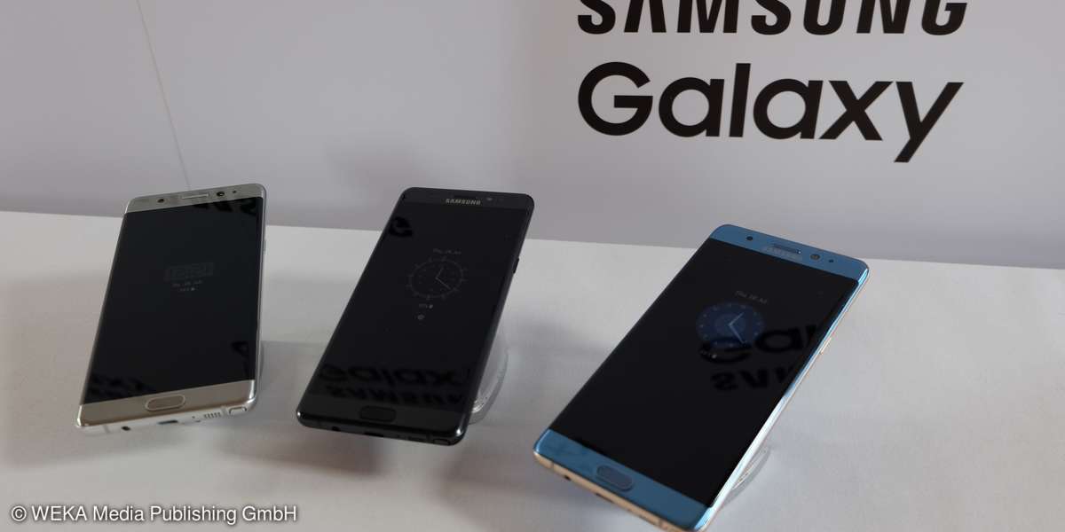 Samsung Galaxy Note 7 - Farbvarianten