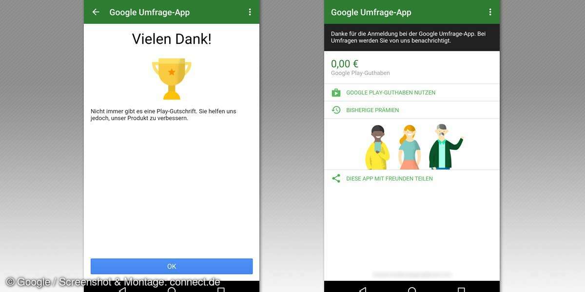 Google Umfrage-App Tipps