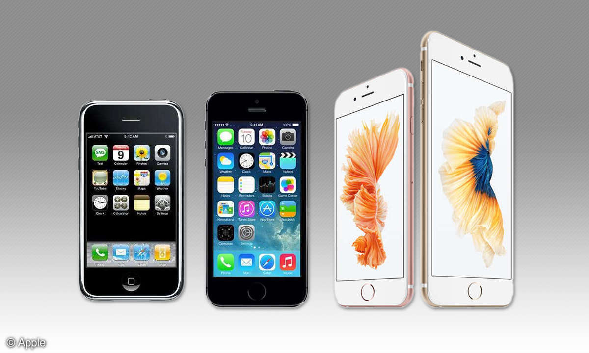 iPhone, iPhone 5s, iPhone 6s