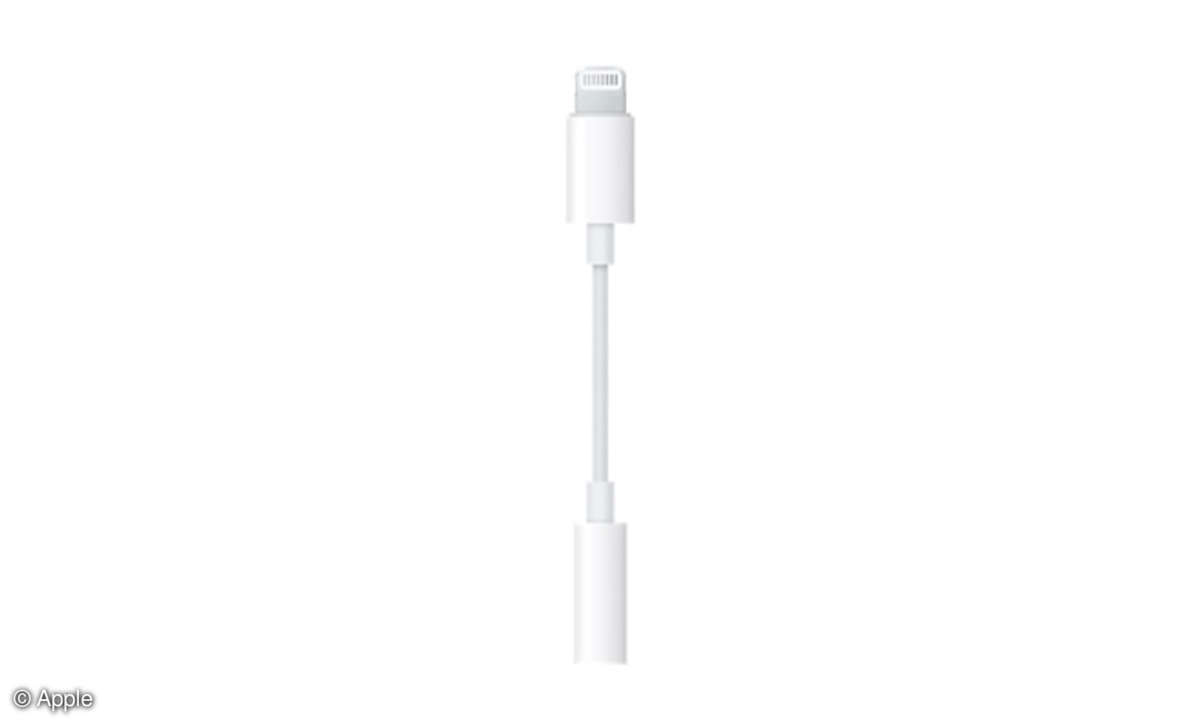 iPhone 7/7 Plus Lightning Kopfhöreranschluss (Adapter)