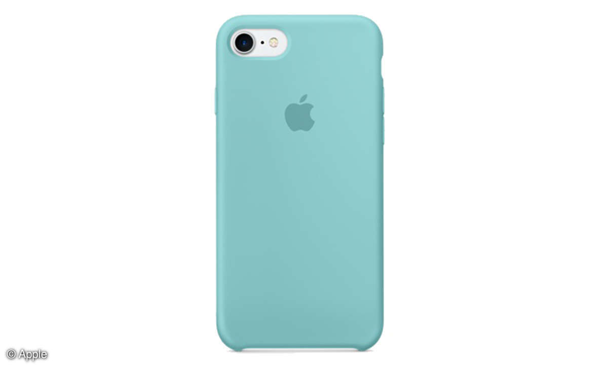 iPhone 7 Silikon Case in meerblau