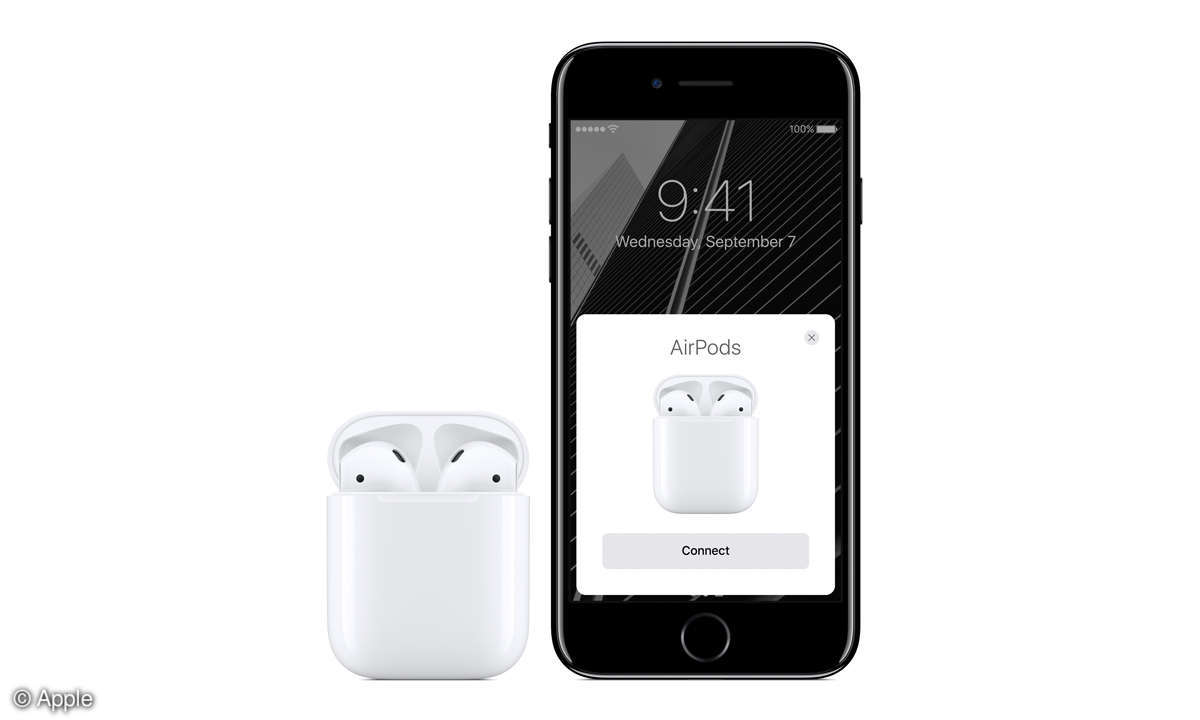 Apple iPhone 7 Plus und Apple AirPods