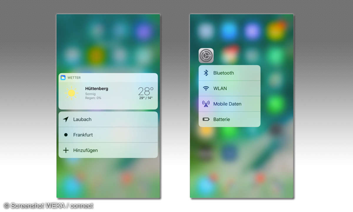 iOS 10 3D Touch