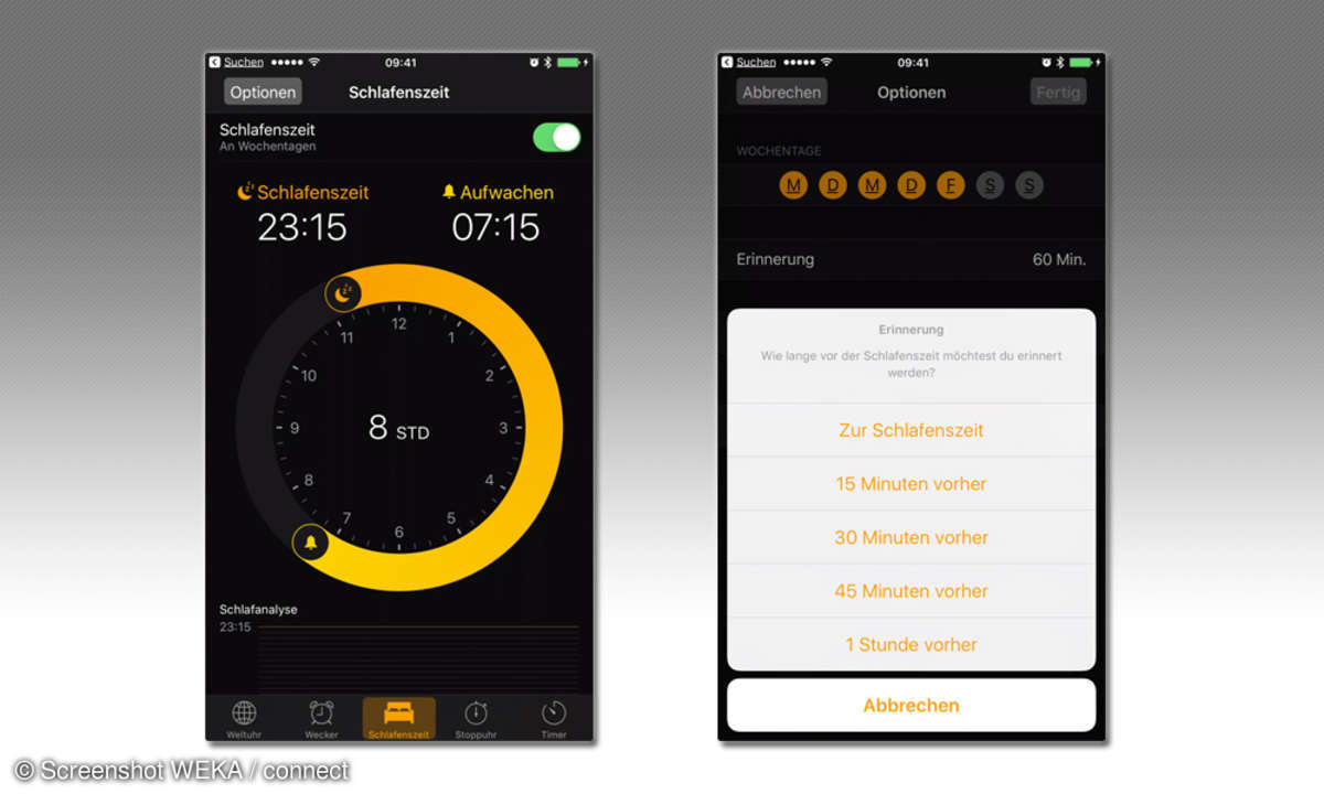 iOS 10 Uhr-App