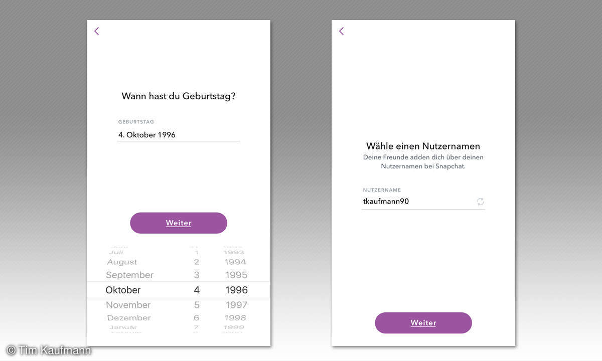 Screenshot: Snapchat