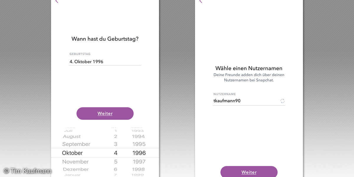 Screenshot: Snapchat