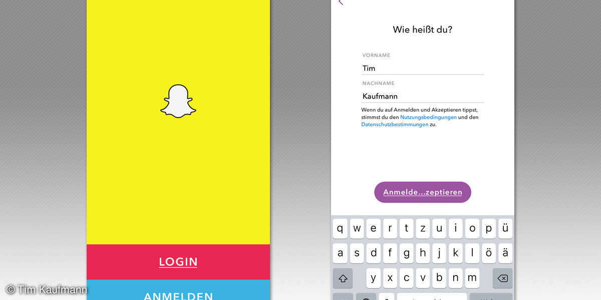 Screenshot: Snapchat
