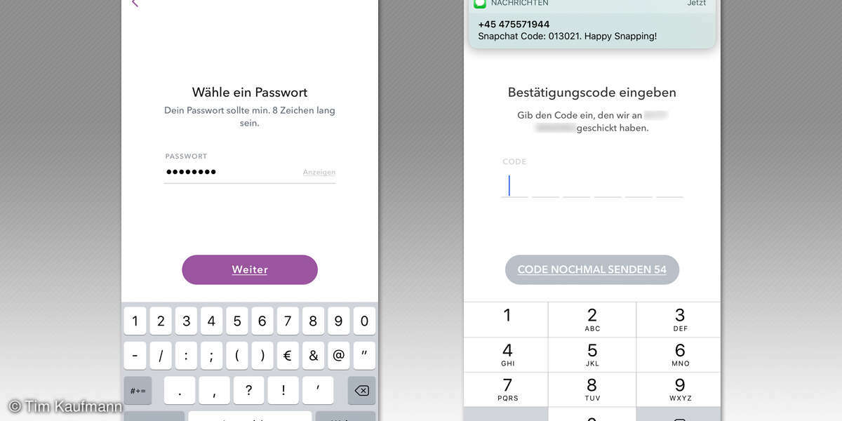Screenshot: Snapchat