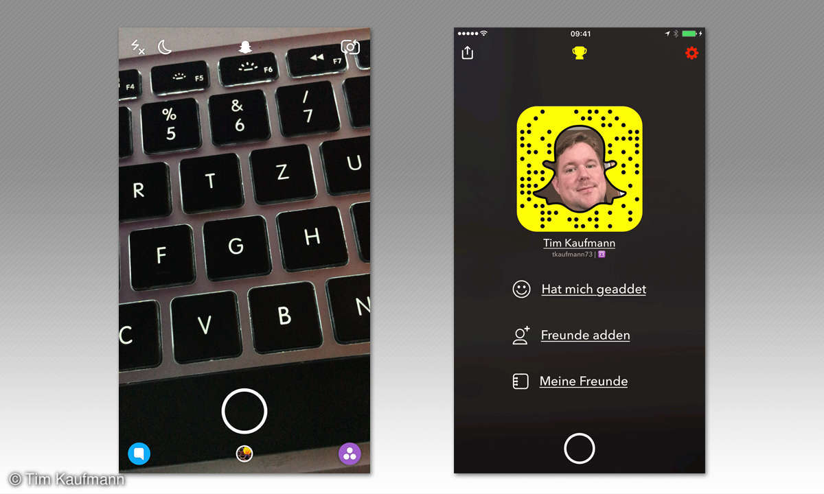 Screenshot: Snapchat