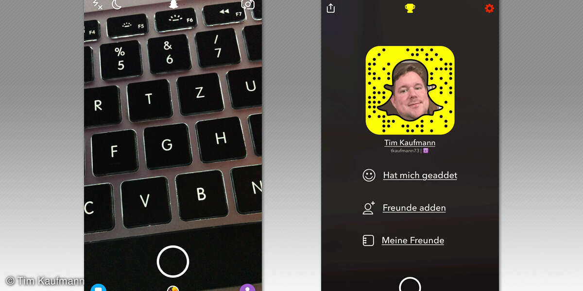 Screenshot: Snapchat