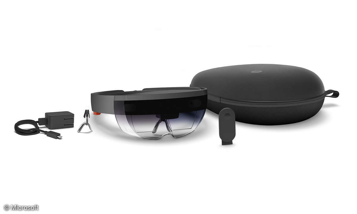 Microsoft HoloLens mit Zubehör