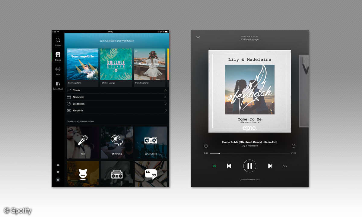 Streaming-Dienst Spotify